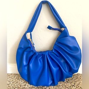 Women’s trendy blue purse